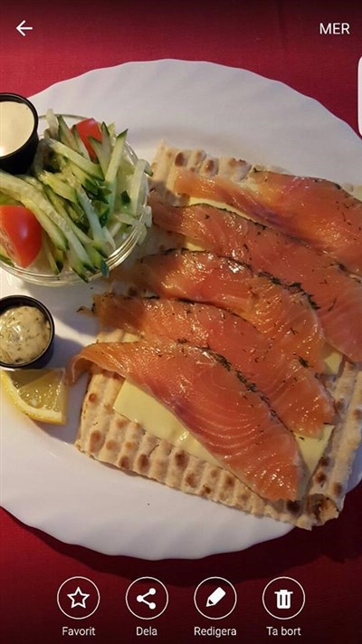 Gravlaxsmörgås